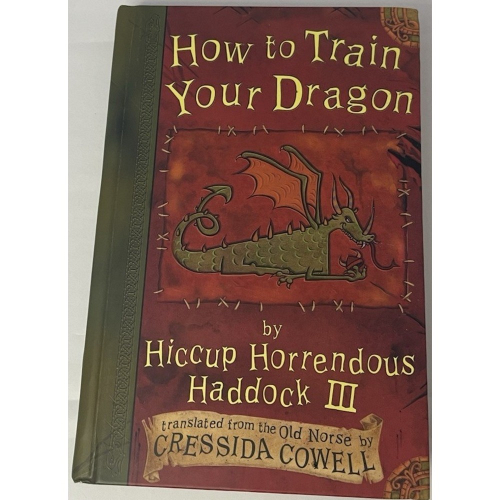 How To Train Your Dragon Cressida Cowell Hardcover 1st US 2004 Little Brown